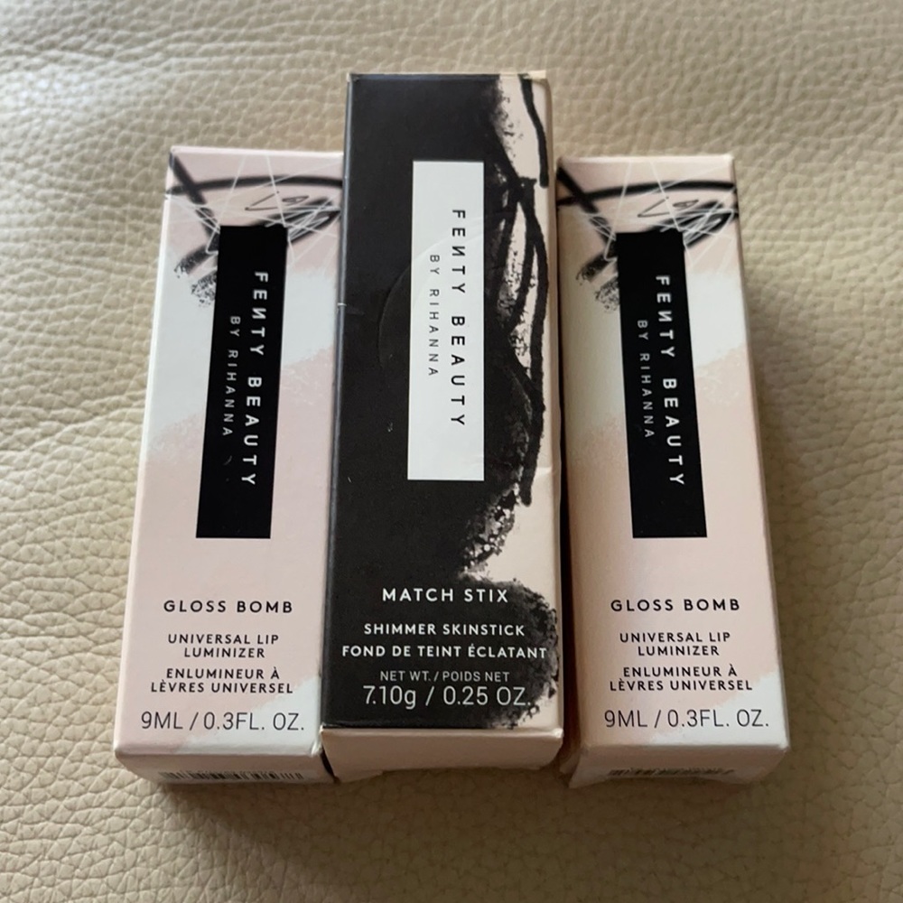 Fenty Lip Bomb/ star stuck match stick